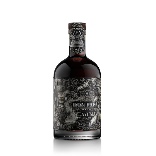 RHUM DON PAPA GAYUMA FLES in KOKER 40% 70cl BA