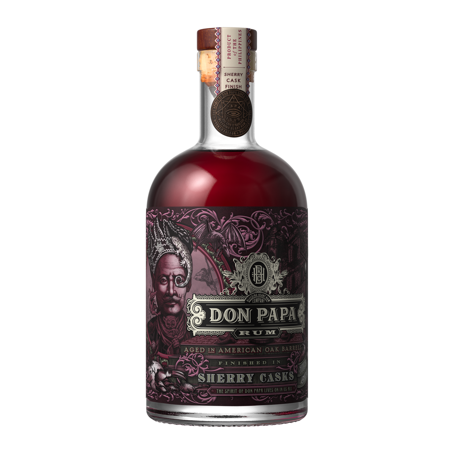 RHUM DON PAPA Sherry Casks in KOKER 45% 70cl BA