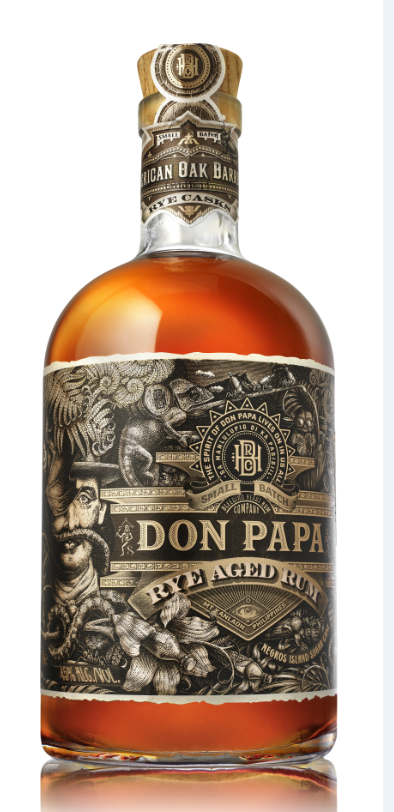 RHUM DON PAPA RYE Casks in KOKER 45% 70cl BA