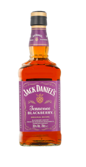 WH JACK DANIELS BLACKBERRY 35% 70cl