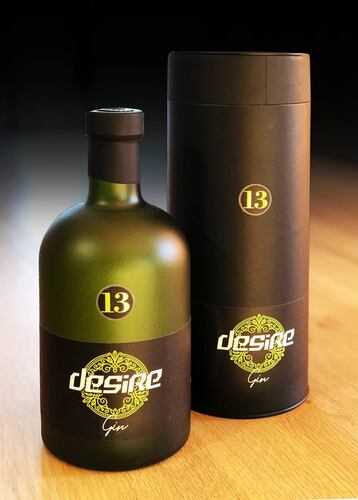 GIN DESIRE 40%  groen 70cl°