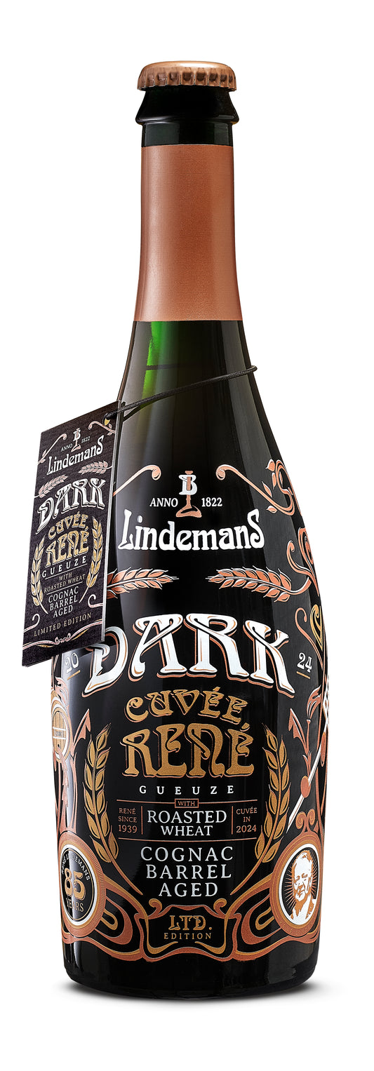 LINDEMANS GUEUZE DARK CUVEE RENE 75CL OW Bierpassie P&Tactie