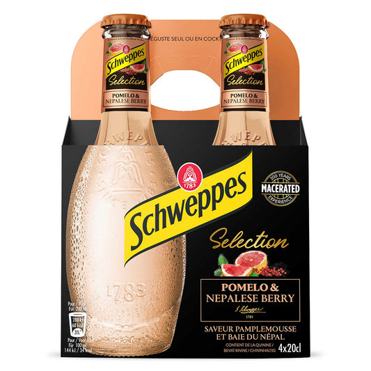SCHWEPPES PM select Pomelo & baie du nepal 20 cl