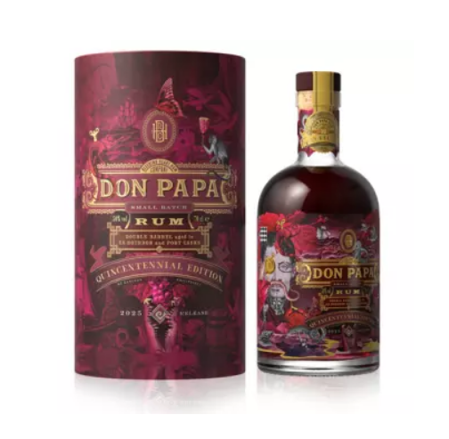 RHUM DON PAPA Quincent Ed 2025 50% 70cl+Etui