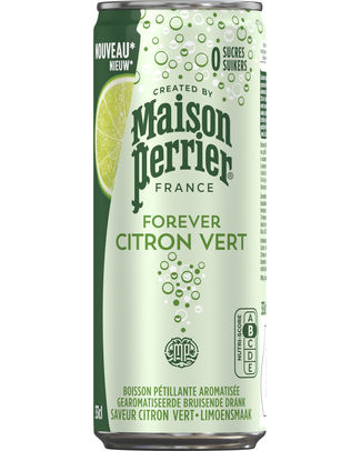 MAISON PERRIER FOREV Limoen/citron vert slim can 33c