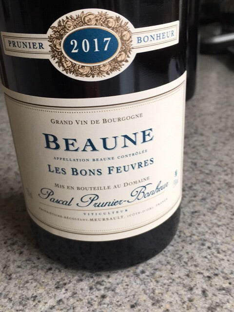BEAUNE Les Bons Feuvres Domaine Prunier-Bonheur