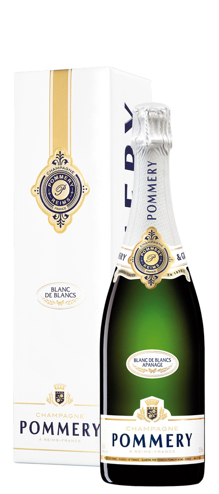 CHAMP POMMERY BLANC DE BLANCS GIFTBOX 75cl